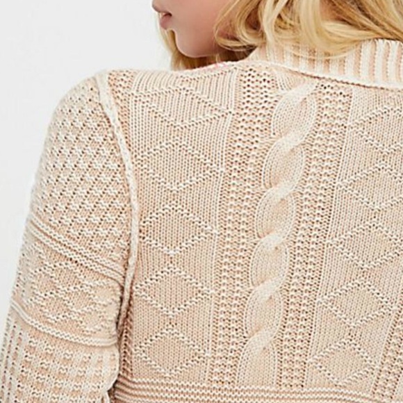 🐚🆕 Free People ✦ All Washed Out Cardi ✦ Sand - Picture 6 of 8